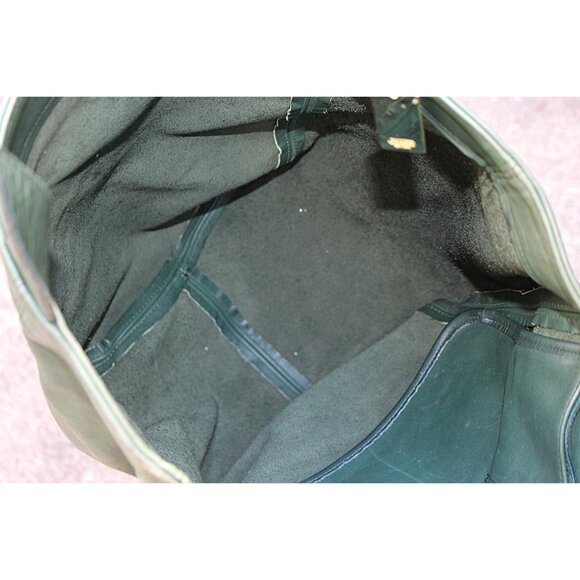 Coach Vintage - Soho Duffle Sac (Weekender) 4082 in Bottle Green, USA 1990s - Picture 5 of 14